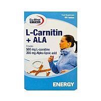 قرص ال کارنیتین + آ ال آ یوروویتال | تامین انرژی مورد نیاز بدن