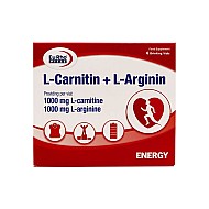 ویال ال کارنیتین ال آرژنین یوروویتال | کمک به تامین انرژی و بهبود عملکرد ورزشی