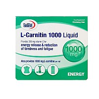 ویال ال کارنیتین 1000 یوروویتال | کمک به چربی سوزی و افزایش انرژی بدن