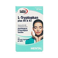 قرص تریپتوفان پلاس یوروویتال 60 عددی | مکمل آرام بخش و کاهنده استرس