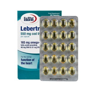 کپسول لبرترن 550 یوروویتال | حاوی امگا3 برای سلامت قلب و سیستم ایمنی