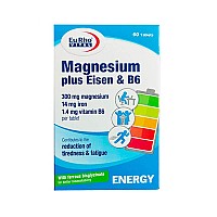 قرص منیزیم پلاس آیزن و ب6 یوروویتال 60 عددی | تامین انرژی و کاهش خستگی