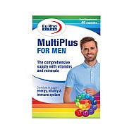 مولتی پلاس فور من یوروویتال | مولتی ویتامین اختصاصی آقایان