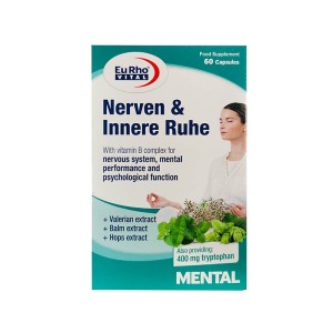 کپسول نرون و اینر روهه یوروویتال 60 عددی | مکمل طبیعی آرام بخش