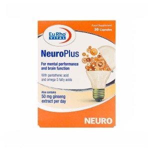کپسول نورو پلاس یوروویتال 30 عددی | بهبود عملکرد مغزی، شناختی و ذهنی