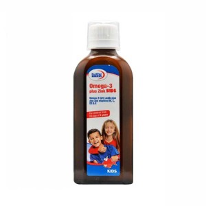 شربت امگا3 پلاس زینک کیدز یوروویتال | برای رشد ذهنی و جسمی کودکان