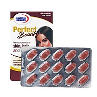 قرص پرفکت بیوتی یوروویتال 60 عددی | مولتی ویتامین پوست، مو و ناخن حاوی کلاژن