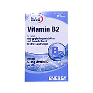 قرص ویتامین ب2 یوروویتال 60 عددی | کاهش ضعف و خستگی و افزایش انرژی