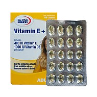 کپسول ویتامین ای پلاس د3 یوروویتال | تامین ویتامین ای و د3 و تقویت ایمنی بدن