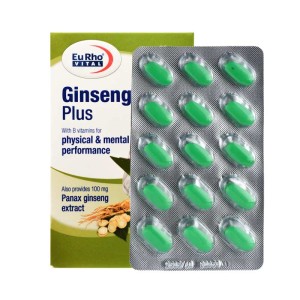 قرص جینسینگ پلاس یوروویتال | تقویت میل جنسی و قوای ذهنی و فیزیکی بدن