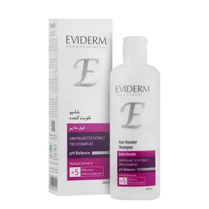 شامپو تقویت کننده فوق ملایم اویدرم انواع مو | بدون سولفات و با ترکیبات گیاهی