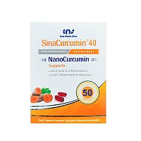 کپسول ژلاتینی سیناکورکومین 40 | 50 عدد | بهبود عملکرد کبد و ضد التهاب