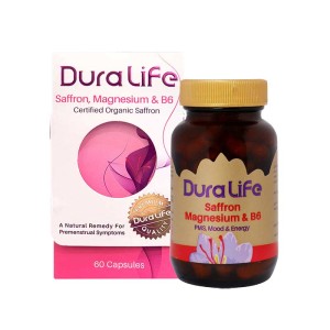 کپسول دورالایف سافرون منیزیم ب6 فاران شیمی | بهبود حافظه و عملکرد مغزی