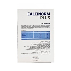 قرص کلسی نورم پلاس فیشر فلکسان | افزایش استحکام استخوان ها و دندان ها