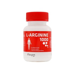 قرص ال آرژنین 1000 فلکسان | تقویت عضله سازی و کمک به سلامت جنسی