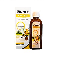 شربت رویالی ژلی فیشر کیندر 200 میلی | تقویت سیستم ایمنی کودک به همراه پروپولیس