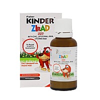 قطره زیراد کیندر | حاوی ویتامین آ و د به همراه زینک و آهن برای رشد کودکان