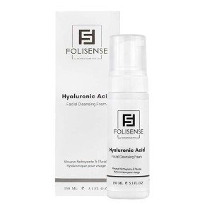 فوم شستشوی صورت هیالورونیک اسید فولی سنس | پاک کننده و شوینده پوست