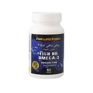 امگا 3 بدون جیوه اف اس | روغن ماهی 1000 میلی گرم