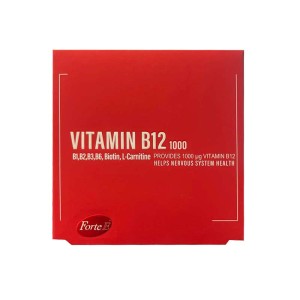 ویال ویتامین ب12 1000 فورت ای | همراه با ال کارنیتین و ویتامین های ب