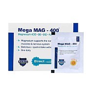 ساشه مگا مگ 400 فرش مورنینگ | مکمل منیزیم ب6، ب12 و فولیک اسید