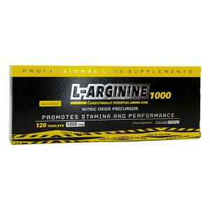 قرص ال آرژنین 1000 ژن استار 120 عددی | افزایش توان عضلات