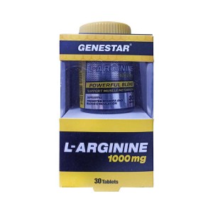 قرص ال آرژنین 1000 ژن استار 30 عددی | تقویت عضله سازی و خونرسانی به عضلات