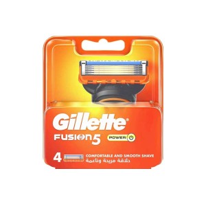 تیغ یدک ژیلت فیوژن 5 پاور | 4 عددی 