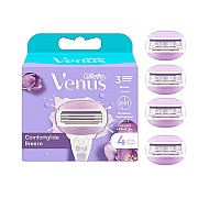 یدک تیغ ژیلت ونوس بریز | بسته 4 عددی