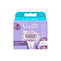 یدک تیغ ژیلت ونوس بریز | بسته 4 عددی