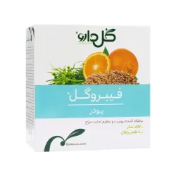 ساشه فیبروگل گل دارو طعم پرتقال