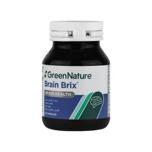 کپسول برین بریکس گرین نیچر | کمک به کاهش استرس و بهبود عملکرد مغز