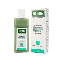 شامپو تنظیم کننده چربی هگور 150 میلی | تنظیم کننده چربی پوست سر و مغذی ساقه مو