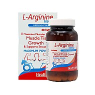 قرص ال آرژنین 1000 هلث اید | کمک به رشد عضلات و تقویت قدرت جنسی