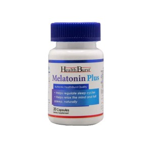 کپسول ملاتونین پلاس هلث برست | کمک به تنظیم خواب و بهبود کیفیت خواب