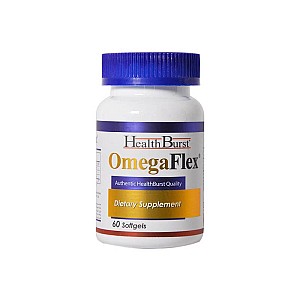 سافت ژل امگا فلکس هلث برست 60 عددی | حاوی امگا 3 برای سلامت بدن
