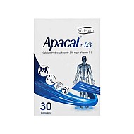 کپسول آپاکل پلاس د3 های هلث | مکمل کلسیم دی برای سلامت استخوان