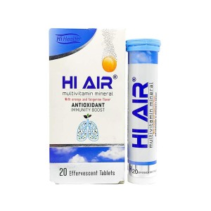 قرص جوشان های ایر های هلث 20 عددی | تقویت سیستم تنفسی بدن