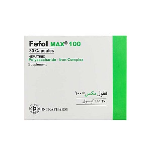 کپسول ففول مکس 100 اینترافارم | برای رفع کم خونی های شدید