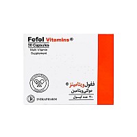 کپسول ففول ویتامینز اینترافارم 30 عددی | حاوی 27 ترکیب ضروری برای بدن