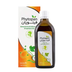 شربت فیتوپان ایران داروک 140 میلی | شربت گیاهی ضد سرفه و التهاب مجاری تنفسی