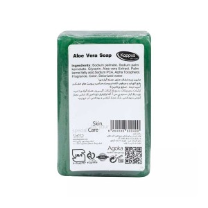 صابون آلوئه ورا کاپوس 100 گرمی | رفع التهاب و مرطوب کننده پوست خشک