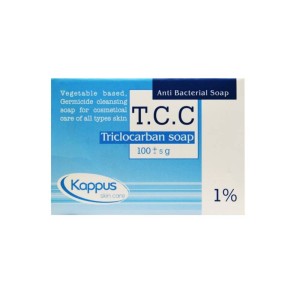 صابون تی سی سی کاپوس | صابون آنتی باکتریال حاوی تری کلوکربان