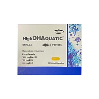 کپسول روغن ماهی های آکواتیک DHA کارن 30 عددی | تامین امگا ۳ مورد نیاز بدن و بدون جیوه