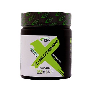 پودر ال گلوتامین PNC کارن | 250 گرم | جلوگیری از تحلیل عضلات