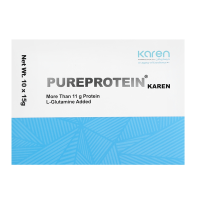 ساشه پیور پروتئین و گلوتامین کارن 10 عددی | تامین پروتئین مورد نیاز بدن