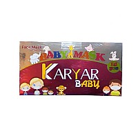 ماسک سه لایه کودک کاریار 15 عددی | وکیوم شده و کاملا بهداشتی برای جلوگیری از عفونت های ویروسی