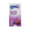 کاندوم تاخیری کدکس مدل دبل دیلی 10 عددی | دارای حلقه تاخیری و ماده بنزوکائین