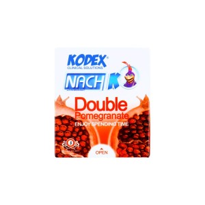 کاندوم دبل انار کدکس 3 عددی | کاندوم تنگ کننده حاوی ژل انار