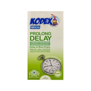 کاندوم تاخیری کدکس مدل پرو لانگ دیلی 12 عددی | به همراه لوبریکانت